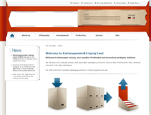 Tablet Screenshot of kartonagen-leipzig.de